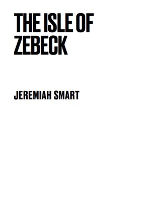 cover image of The Isle of Zerbeck
